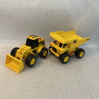 Max action Dump Truck & Loader Yellow Construction light sound Toys - Image 1 of 4