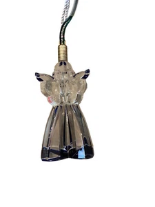 LENOX BELEUCHTETER ENGEL ORNAMENT VOLL BLEIKRISTALL MADE IN CZECH REPUBLIC - Bild 1 von 6