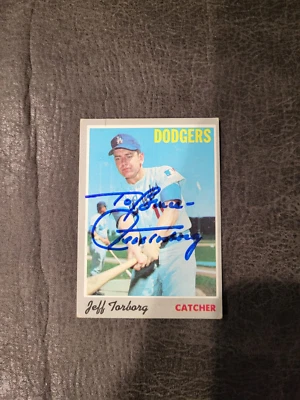 JEFF TORBORG  1970 Topps signed Baseball card " Personalized" - Image 1 of 2