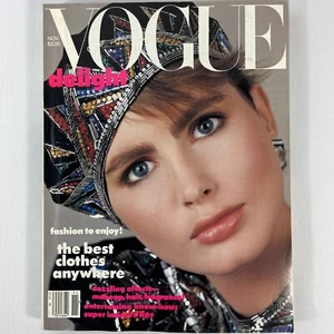 Vintage Vogue Magazine Nov 1984 Alexa Singer Richard Avedon Models Fashion - Picture 1 of 12
