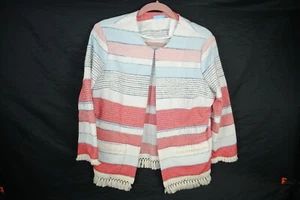 J. McLaughlin Langarm-Jacke mit Quastenbesatz Größe Large neu 248 $ - Bild 1 von 4