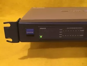 Linksys 16 Port 10/100/1000 Gigabit Switch with WebView; Model: SRW2016 - Picture 1 of 4