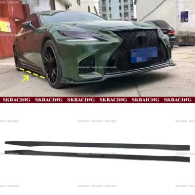 Kit de carrocería difusor divisores faldón lateral de fibra de carbono para Lexus LS500 2018-2024 Foto 1 de 4