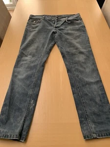 John Richmond Men’s Slim Fit Stretch Blue Jeans, Size W32 Good Condition. - Picture 1 of 11