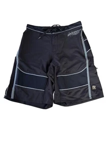 Boardshorts híbridos anfibios negros Jetpilot para hombre talla 30 - Imagen 1 de 11