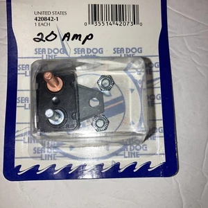 SeaDog 20 Amp Resettable Circuit Breaker 420842-1 NOS SEA5 - Picture 1 of 1