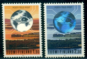1990 Post/Television,Hologram,Lake Päijänne,Telecommunications,Finland,1098 ,MNH - Picture 1 of 1