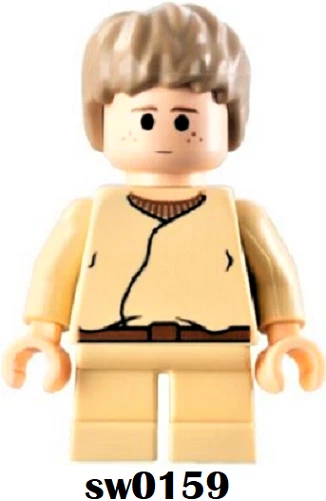 LEGO Star Wars Anakin Skywalker SW0159 Minifigure 7660 Episode 1