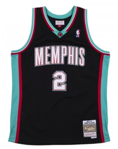 Men's Memphis Grizzlies Jason Williams Mitchell & Ness 2001-02 HWC Black Jersey - Picture 1 of 3