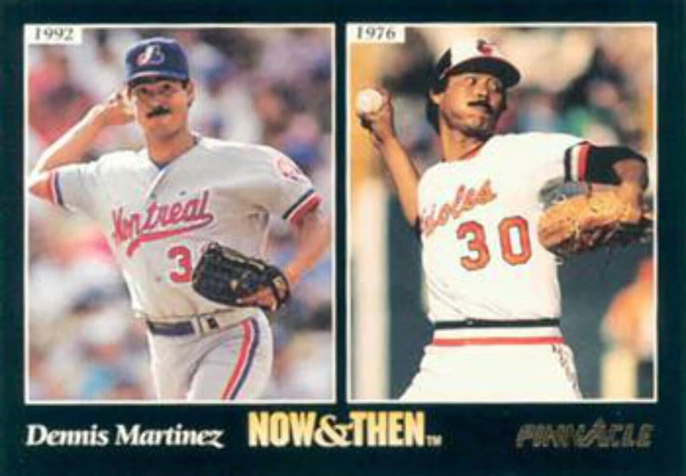 #291 Dennis Martinez - Montreal Expos / Baltimore Orioles - 1993 Pinnacle Baseba - Image 1 of 1