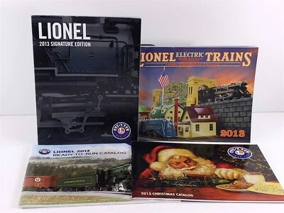 Lionel 2013 Christmas Signature Ed Electric Ready To Run Model Railroad Catalogs - Image 1 of 4