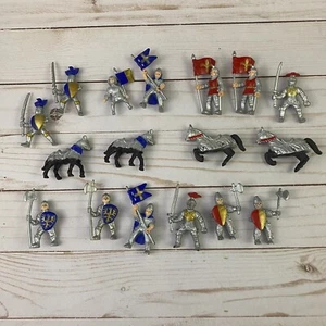 Safari Ltd Ritter & Kriegspferd Figuren Spielzeug 2" Lot - Bild 1 von 8