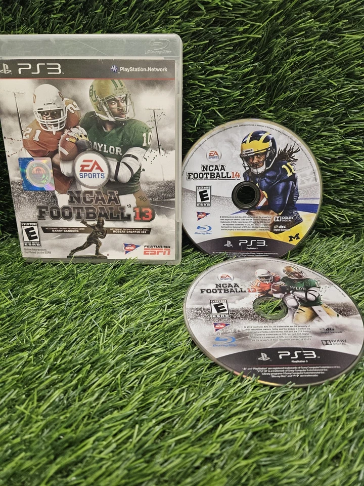 NCAA футбол 13 и 14 PlayStation PS3 протестирован читать описание  - Изображение 1 из 4