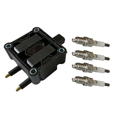 Ignition Coil & IRIDIUM Spark Plug Kits UF758 for Mini Cooper 2003-2008 L4 1.6L Foto 1 de 4