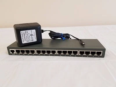 16-Port Hub w/Power Supply - Image 1 of 4