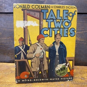 1935 Charles Dickens’ Tale of Two Cities Lynn Big Little Book Hardcover - RARE - Picture 1 of 12