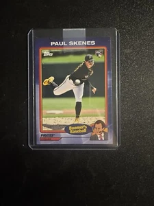 2024 Topps x Chris Berman: Boomer's Baseball Paul Skenes #12 Pirates Rookie RC - Picture 1 of 2