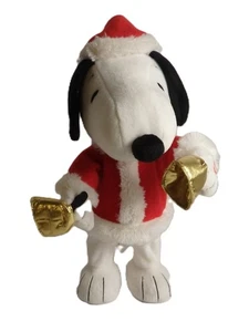 Peluche Snoopy Peanuts 2010 Natale Musicale Animato Danza Peluche - Foto 1 di 3