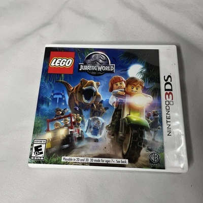 Nintendo 3DS LEGO Jurassic World Video Game Complete Tested Works w/ Manual - Image 1 of 4