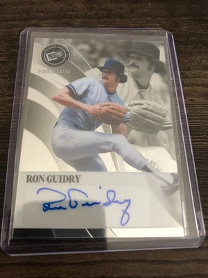 Ron Guidry 2024 Leaf Press Pass Premium Auto 16/49 Yankees Foto 1 de 2