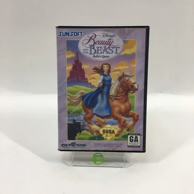 Beauty and the Beast: Belle's Quest (Sega Genesis, 1993) - Image 1 of 4