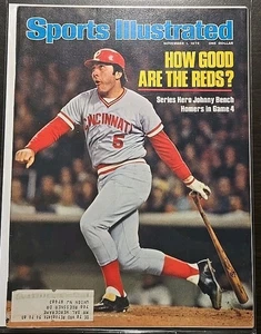 Sports Illustrated Magazine November 1, 1976 Johnny Bench Cincinnati Reds - Picture 1 of 1