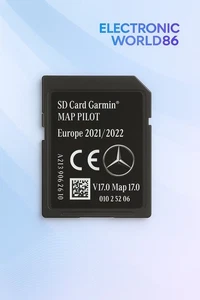 MERCEDES GARMIN SAT NAV NAVIGATION SD 2020/2021 V17 MAP17 EUROPE UK - Picture 1 of 1