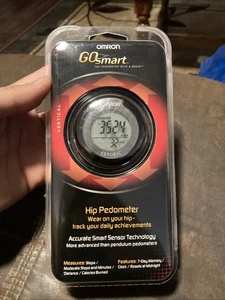 Omron Go Smart HJ-151 Hip Pedometer with Smart Sensor Technology - Picture 1 of 3