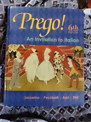 Prego! An Invitation to Italian - Hardcover, by Lazzarino Graziana; Aski  - Image 1 of 3