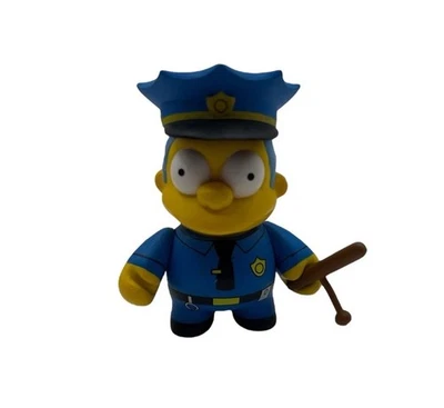 Kidrobot The Simpsons series 1 Police Chief Wiggum 3-inch vinyl figure Loose - Image 1 of 3