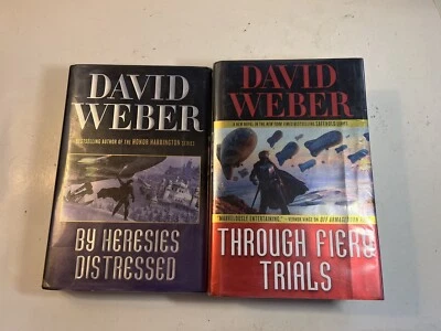 Lot 2 SAFEHOLD Books David Weber Hardcover Books 1st Edition Printing Ex-Library - Image 1 of 4