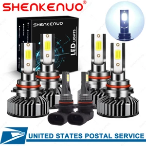For Chevy Silverado 1500 2500 3500 2003-2006 - 6PC 6500K LED Headlight+Fog Bulbs - Imagen 1 de 11