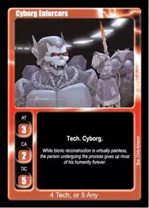 Cyborg Enforcers - Premiere Edition - Rifts CCG - Imagen 1 de 1