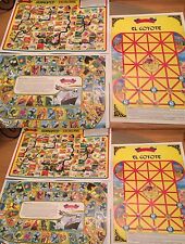 2 LOT Mexican Serpientes Escaleras Authentic original 12 game 6 Board Bingo18x12