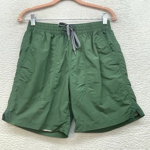J Crew Shorts Herren klein grün nachhaltig Kajak Schwimmen gefüttert Kordelzug Outdoor - Bild 1 von 11