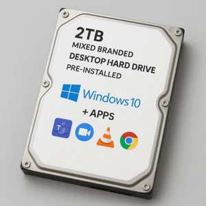 2TB Ready Boot: Windows 10 Pro & Pre-set Apps - fast shipping - Picture 1 of 3