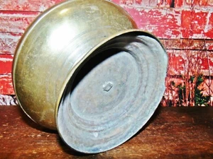Pre 1800 Antique Sold Brass/Bronze Hand Made Censer Temple Worship Incense Bowl - Picture 1 of 11