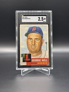 1953 Topps George Kell #138 SGC 2.5 Boston Red Sox