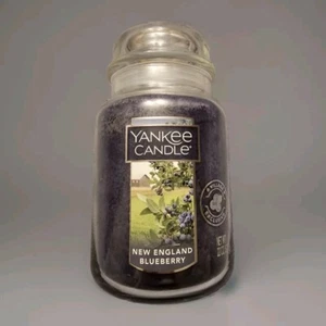 Yankee Candle Housewarmer New England Blueberry Large Jar Single Wick 623g 22 oz - Picture 1 of 3