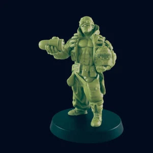Highway Trader - Beyond the Badlands - Mini - EC3D - Cyber Punk - SciFi RPG - Picture 1 of 4