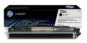 Original HP 126A Schwarz Toner (CE310A) - Kostenloser versand! Mit rechnung - Afbeelding 1 van 4