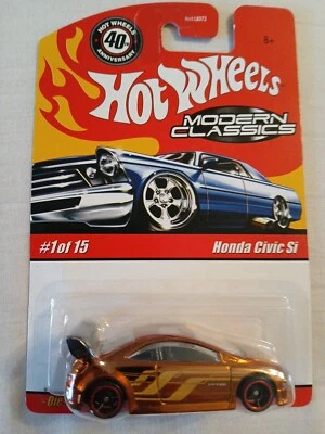 HOTWHEELS Walmart Modern Classics Honda SI Orange - Image 1 of 4