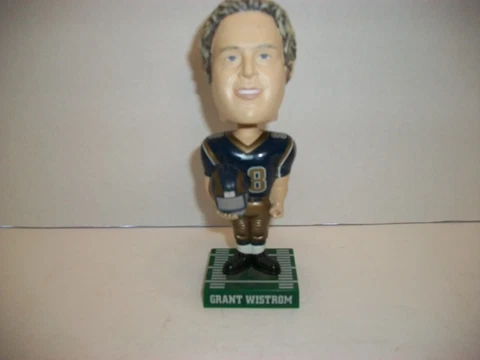 Grant Wistrom St Louis Rams 2002 Bobblehead Hardees Promotion NIB Cover