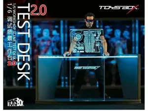 TOYS BOX 1/6 Man Workshop Scene Test Desk 2.0 For 12'' Action Figure - Picture 1 of 7