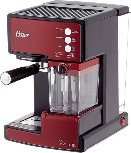 Oster prima latte espresso coffee machine milk treatment 15 bar stainless steel Photo Related