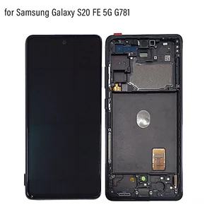 For Samsung Galaxy S20 FE 5G G781 LCD Touch Screen Digitizer Frame Parts - Picture 1 of 5