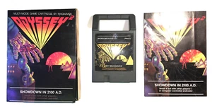 Magnavox Odyssey 2 ¡RARO! SHOWDOWN IN 2100 AD SHOOTER Juego Retro Completo En Caja - Imagen 1 de 10