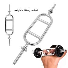 Fitness Spinlock Grip Weight Lifting Bar Triceps Bar Bicep Hammer Curl Dumbbells