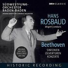 Rosbaud; Sudwestfunk-Orches...-Rosbaud Conducts Beethoven (Us Import) Cd New #35