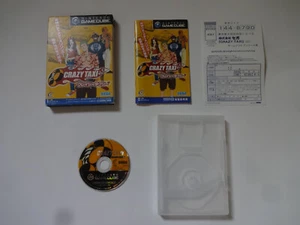 CRAZY TAXI Nintendo GameCube GC 2002 SEGA w/Box Hagaki NTSC-J From Japan - Picture 1 of 18